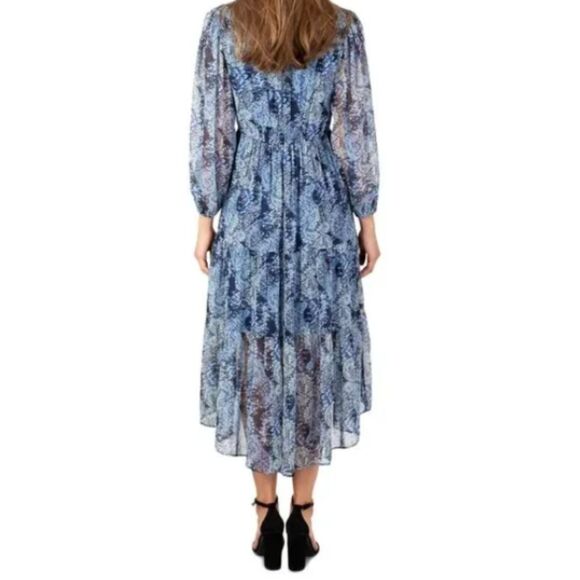 Joie Parisian Paisley Boho Printed Maxi Dress - Size Large - Picture 2 of 7